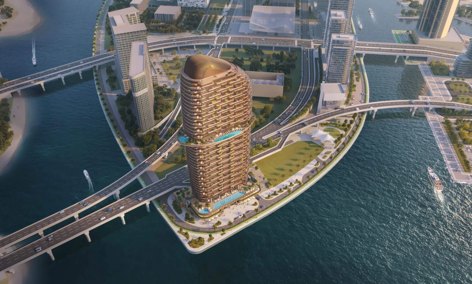 The Island view of Jumeirah Residences Al Maryah Island